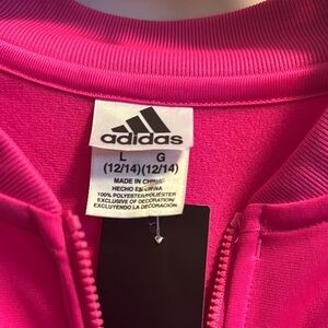Adidas Pink Zip-Up Jacket